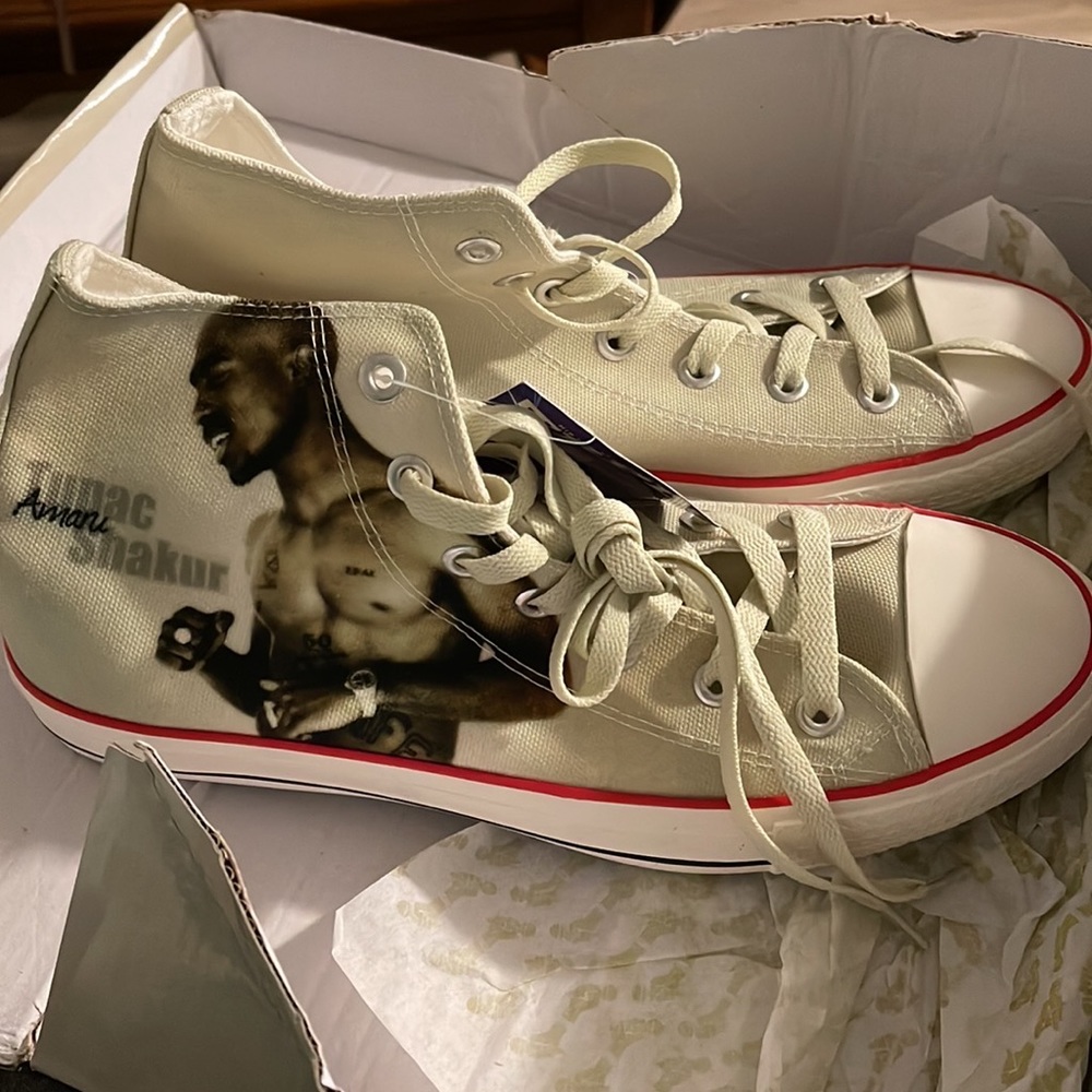 Tupac Dear Mama sneakers